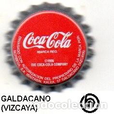 Collectionnisme de bi&egrave;res: chapa sin usar - refresco - ESPA&Ntilde;A - Coca Cola