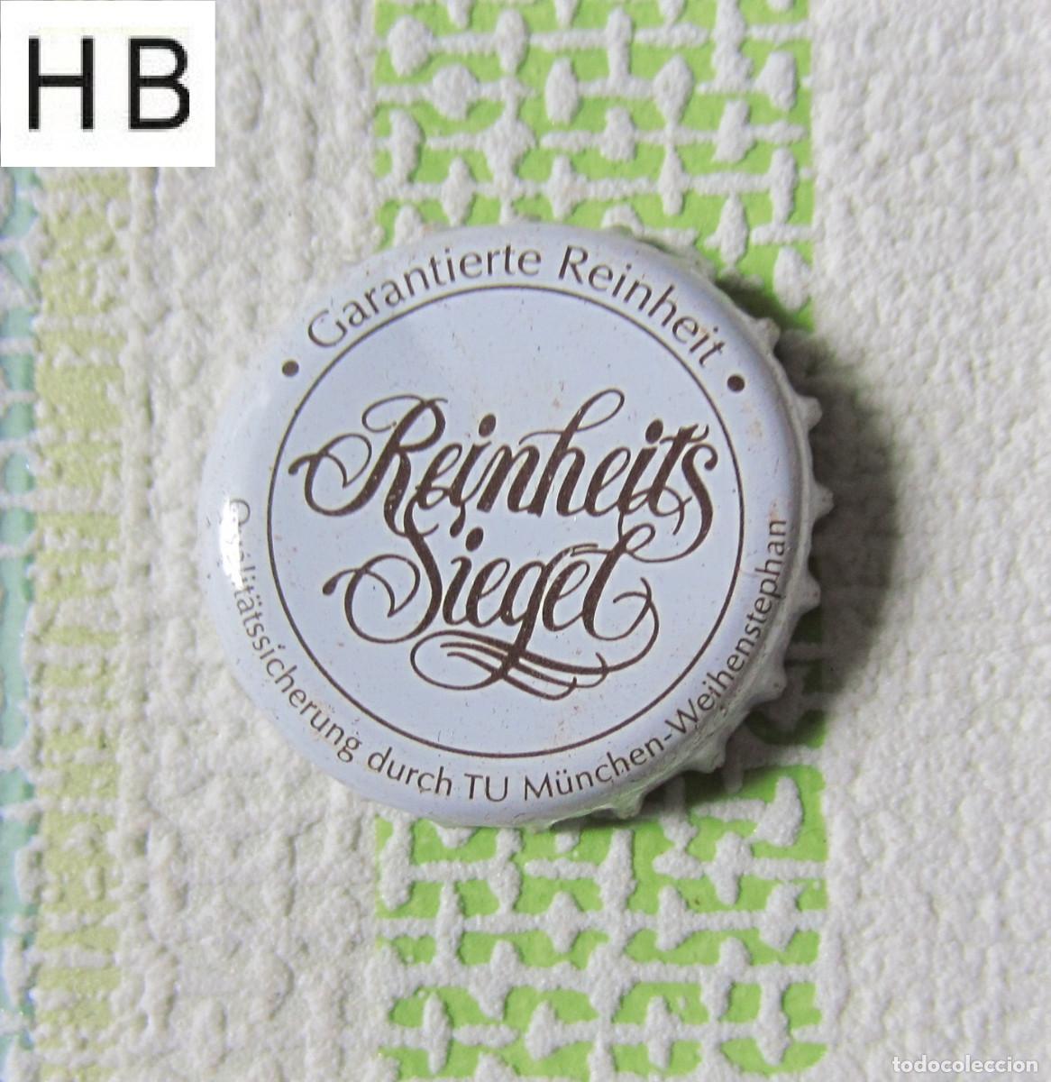 Collectable Beer: CHAPAS TAPON CORONA CHAPA CERVEZA REINHEITS SIEGEL