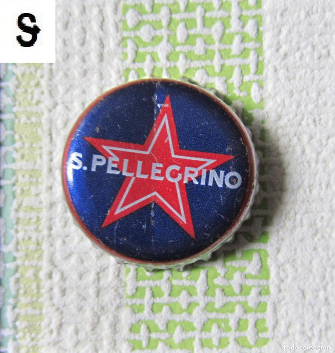 Collectable Beer: CHAPAS TAPON CORONA CHAPA AGUA SAN PELLEGRINO