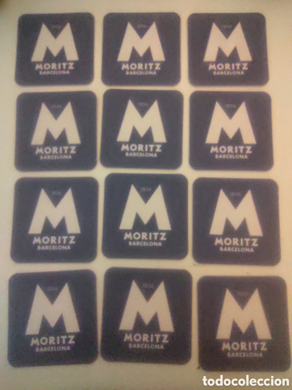 Coleccionismo de cervezas: 12 posavasos cerveza moritz - Foto 1