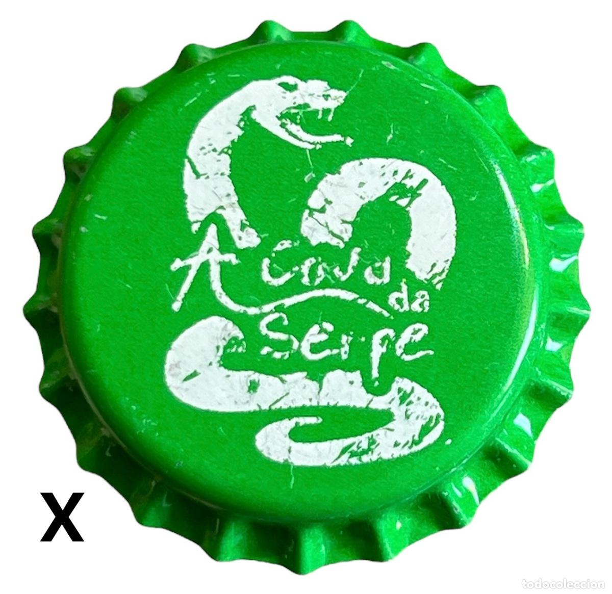 Collectable Beer: TAPON CORONA CHAPA BEER BOTTLE CAP KRONKORKEN TAPPI CAPSULE CERVEZA A COVA DA SERPE
