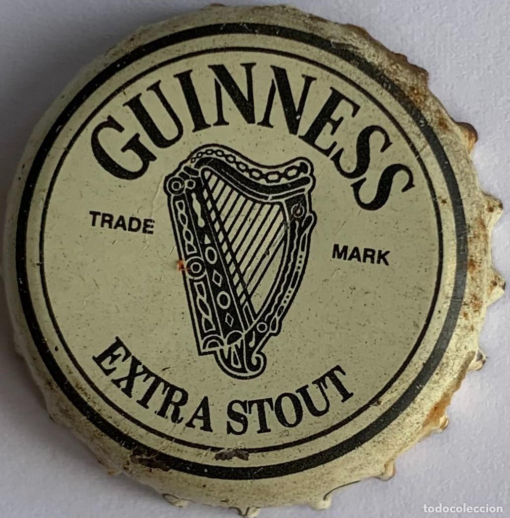 Collectable Beer: Antigua chapa de cerveza Guinness Extra Stout (DAP CR510/4) para Italia