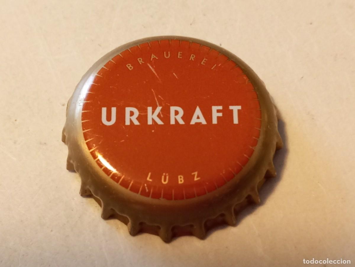 Collectable Beer: Chapa tap&oacute;n corona de la cerveza alemana BRAUEREI L&Uuml;BZ URKRAFT