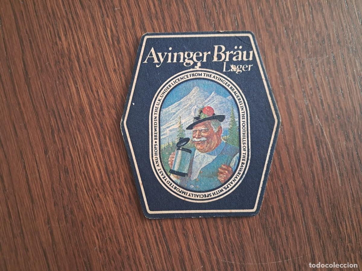 Collectable Beer: posavasos de cerveza, Ayinger Br&auml;u.