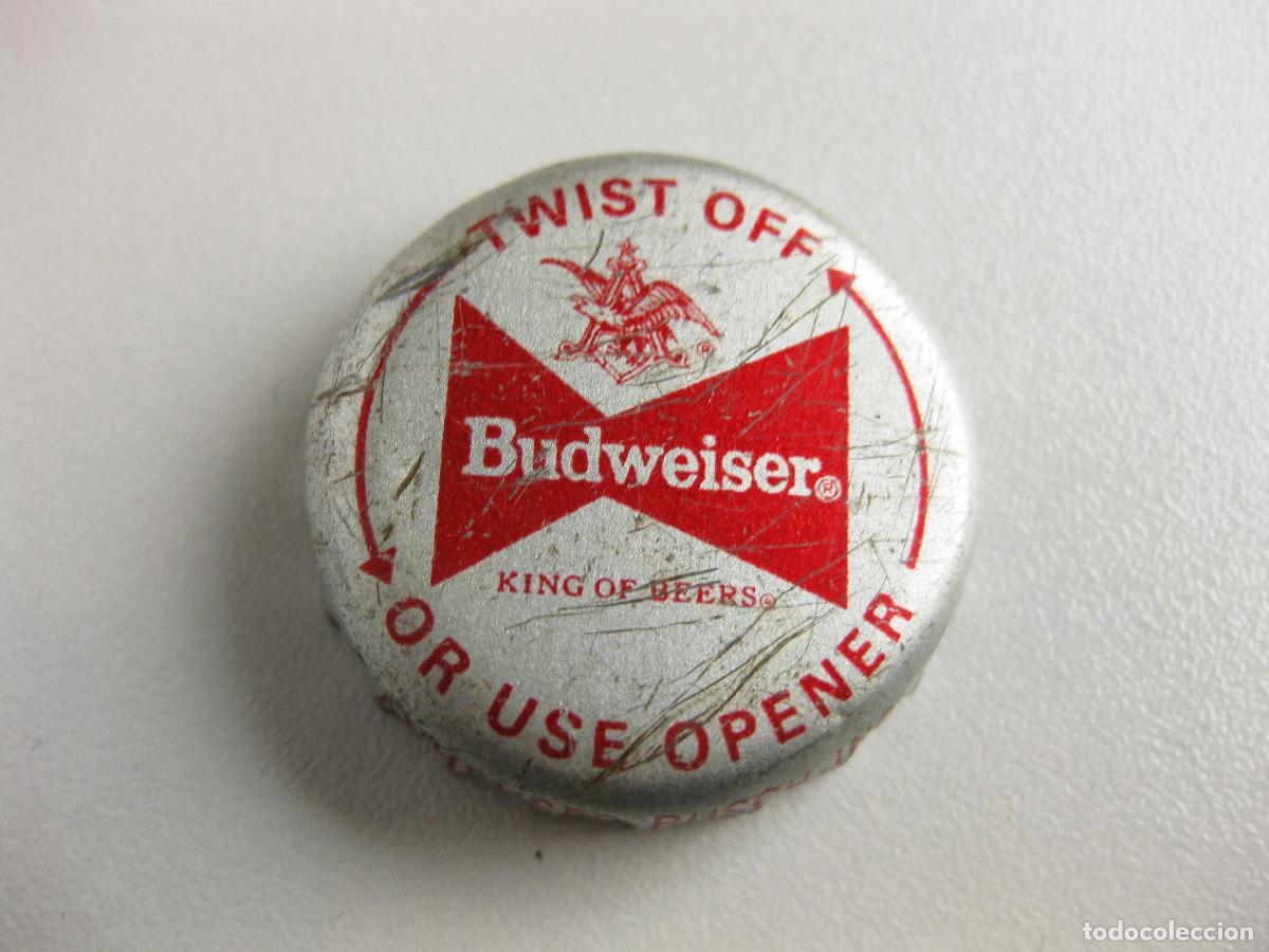 Collectionnisme de bi&egrave;res: CHAPA CORONA ANTIGUA DE CERVEZAS BUDWEISER