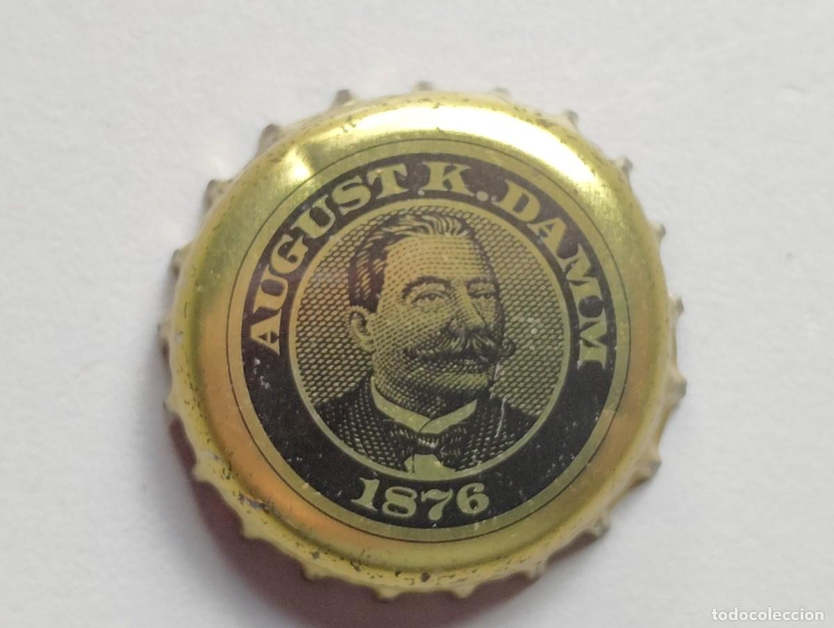 Collectionnisme de bi&egrave;res: TAPON CORONA CERVEZA ESPA&Ntilde;A DAMM (U) BO KC01201. USADO