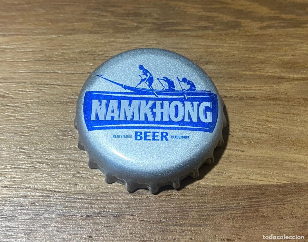 Collectable Beer: CHAPA TAPON BOTELLA CERVEZA LAOS NAMKHONG MEKONG RIVER INSPIRED - BEER CAP BIRRA