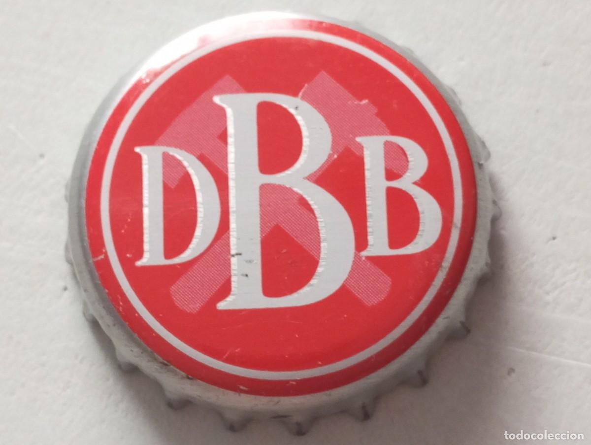 Coleccionismo de cervezas: Chapa tap&oacute;n corona de la cerveza alemana DBB DORTMUNDER BERGMANN BRAUEREI