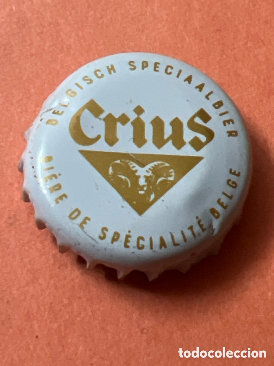 Coleccionismo de cervezas: H66. TAPON CORONA CAPSULA CHAPA CERVEZA CRIUS (B&Eacute;LGICA)