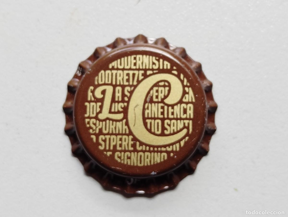 Colecionismo de cervejas: TAPON CORONA CERVEZA ESPA&Ntilde;A ARTESANA LA CANETENCA. NUEVO