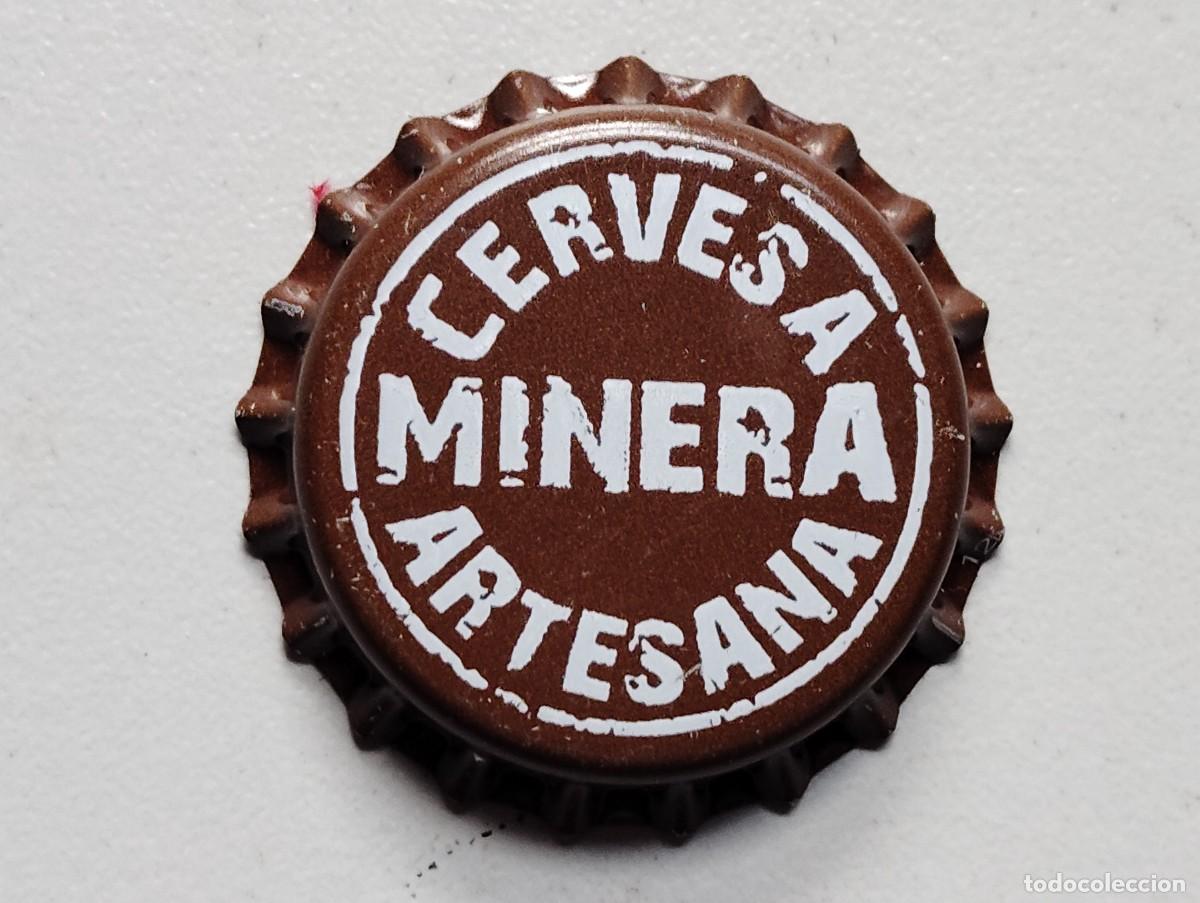 Colecionismo de cervejas: TAPON CORONA CERVEZA ESPA&Ntilde;A ARTESANA CERVESA MINERA. NUEVO