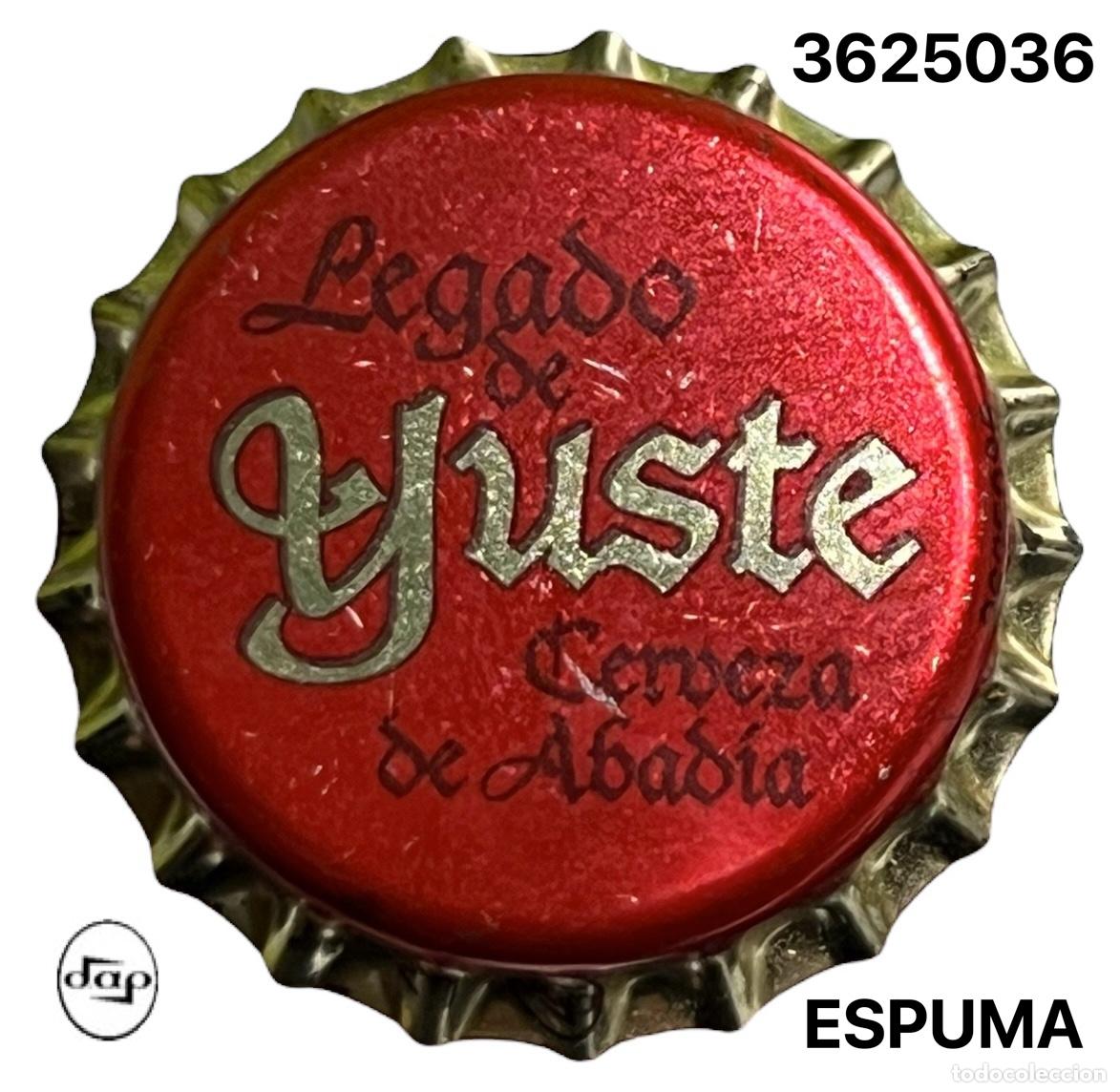 Collectable Beer: TAPON CORONA CHAPA BEER BOTTLE CAP KRONKORKEN CAPSULE TAPPI CERVEZA LEGADO DE YUSTE