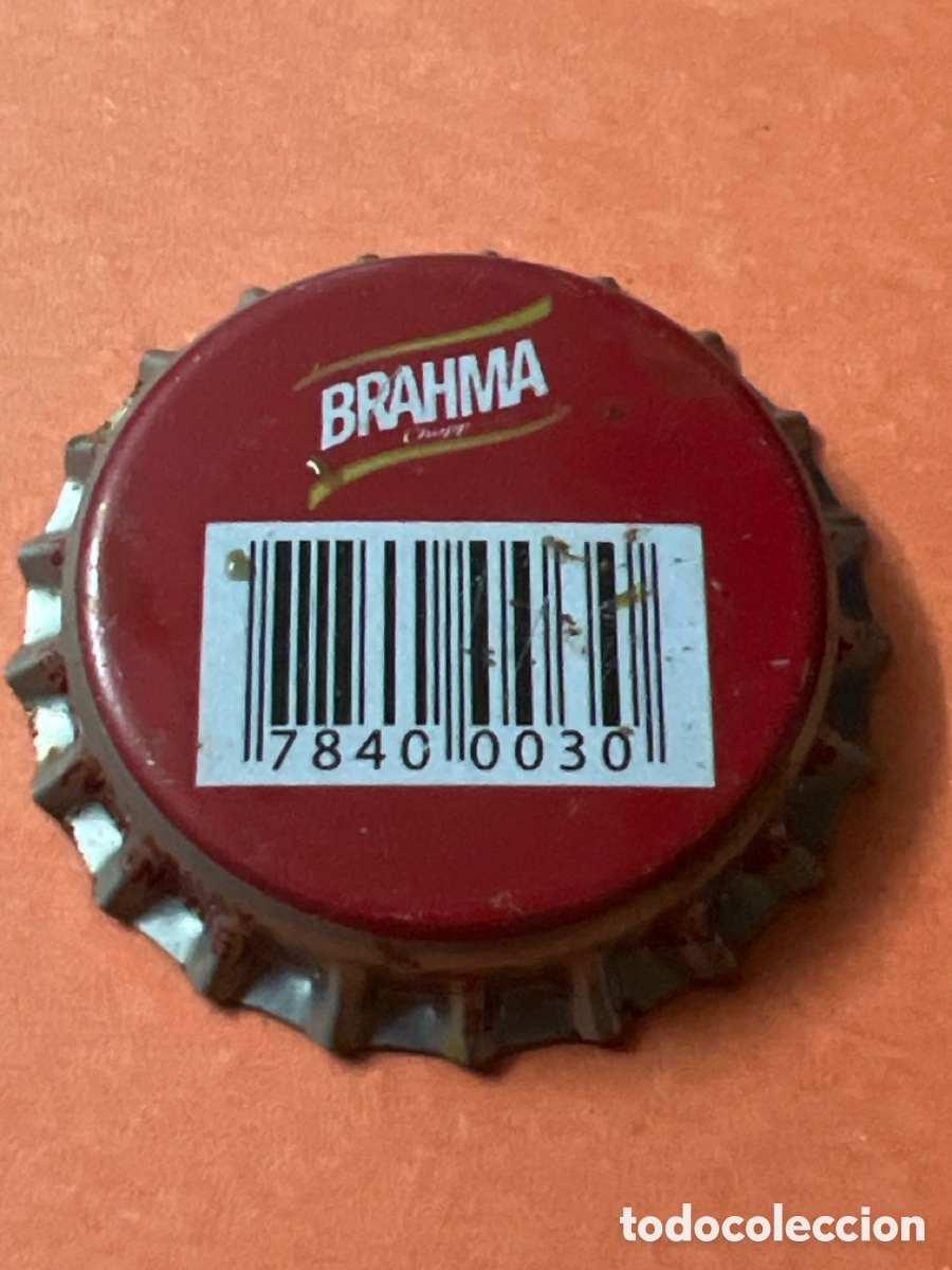 Collectable Beer: T170. TAPON CORONA CAPSULA CHAPA NUEVA - CERVEZA BRAHMA (PARAGUAY