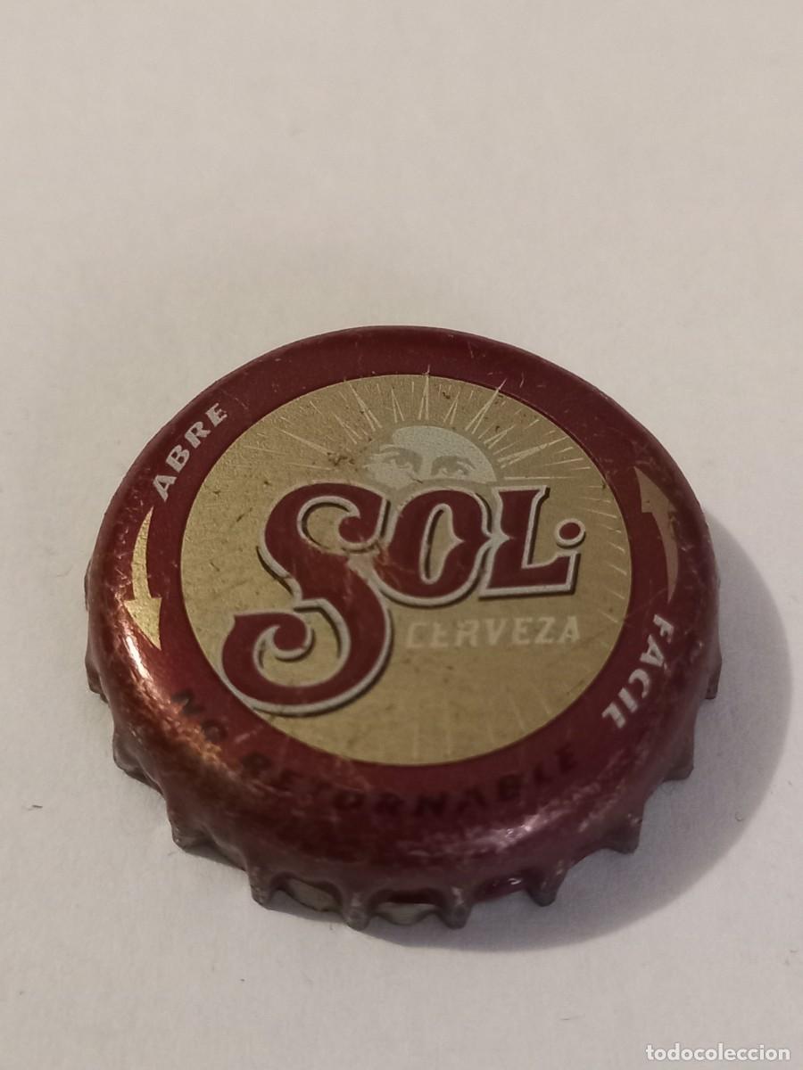 Colecionismo de cervejas: CHAPA CERVEZA SOL DE M&Eacute;XICO