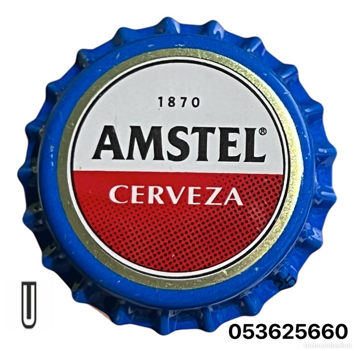 Collectionnisme de bi&egrave;res: TAPON CORONA CHAPA BEER BOTTLE CAP KRONKORKEN TAPPI CAPSULE CERVEZA AMSTEL