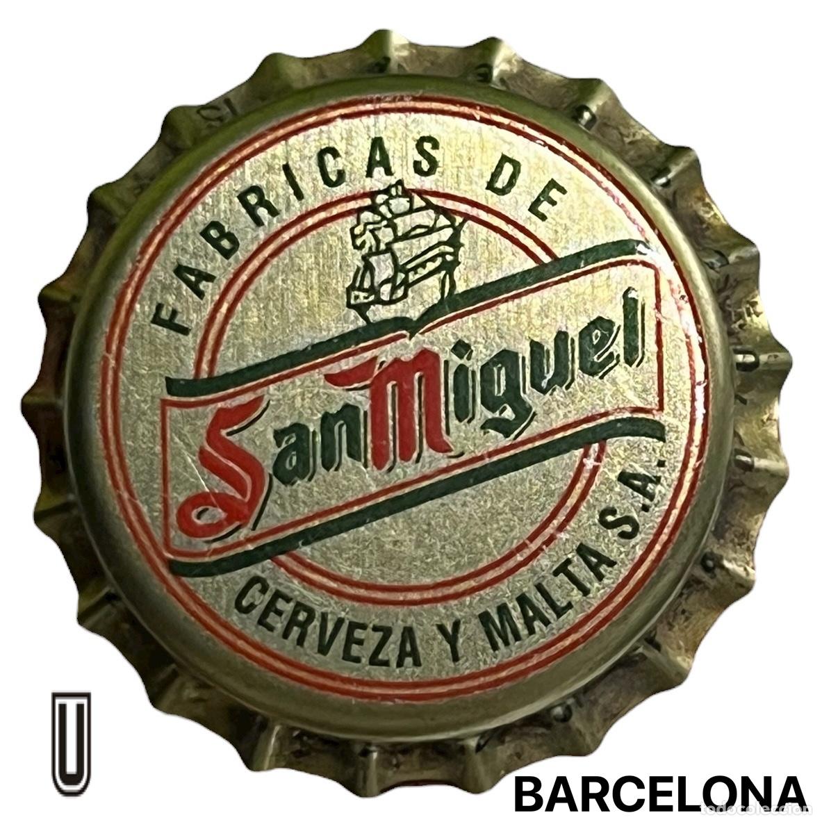 Sammeln von Brauereiartikeln: TAPON CORONA CHAPA BEER BOTTLE CAP KRONKORKEN TAPPI CAPSULE CERVEZA SAN MIGUEL