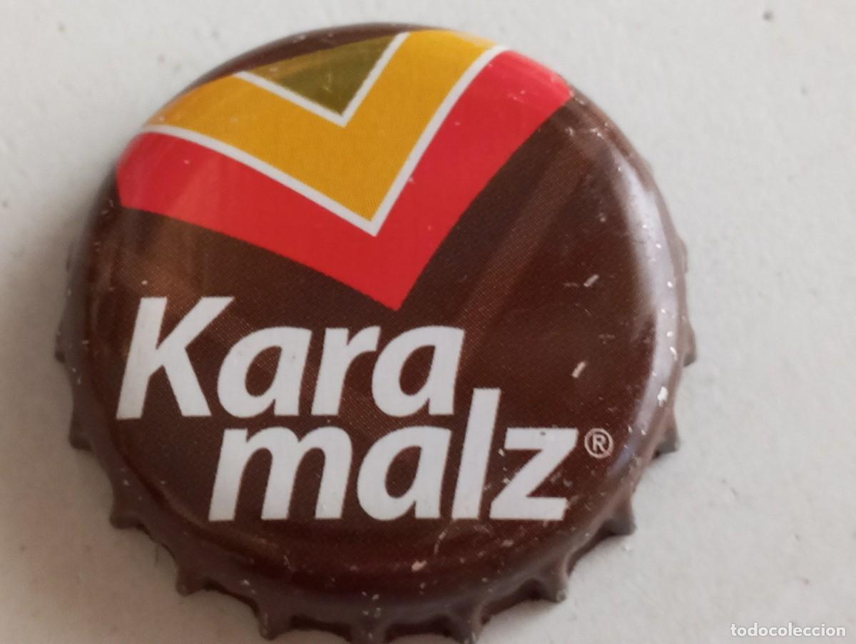 Collectionnisme de bi&egrave;res: Chapa tap&oacute;n corona de la bebida alemana KARAMALZ