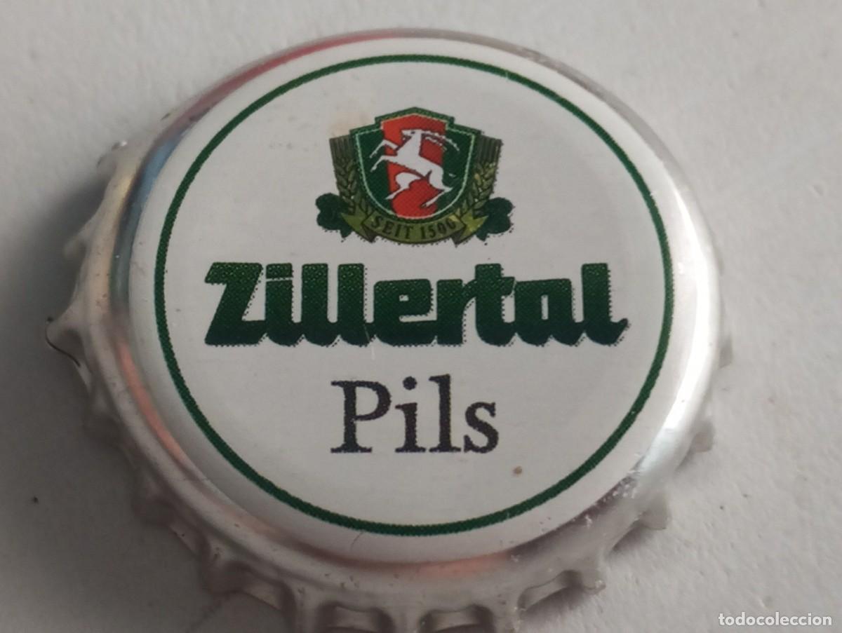 Coleccionismo de cervezas: Chapa tap&oacute;n corona de la cerveza austr&iacute;aca ZILLERTAL PILS