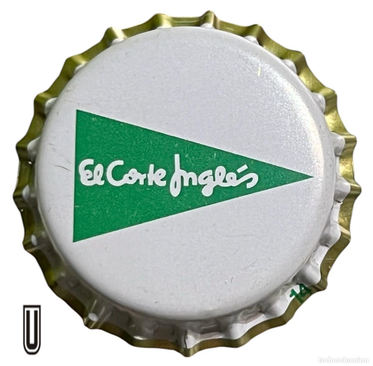 Coleccionismo de cervezas: TAPON CORONA CHAPA BEER BOTTLE CAP KRONKORKEN TAPPI CAPSULE CERVEZA EL CORTE INGLES