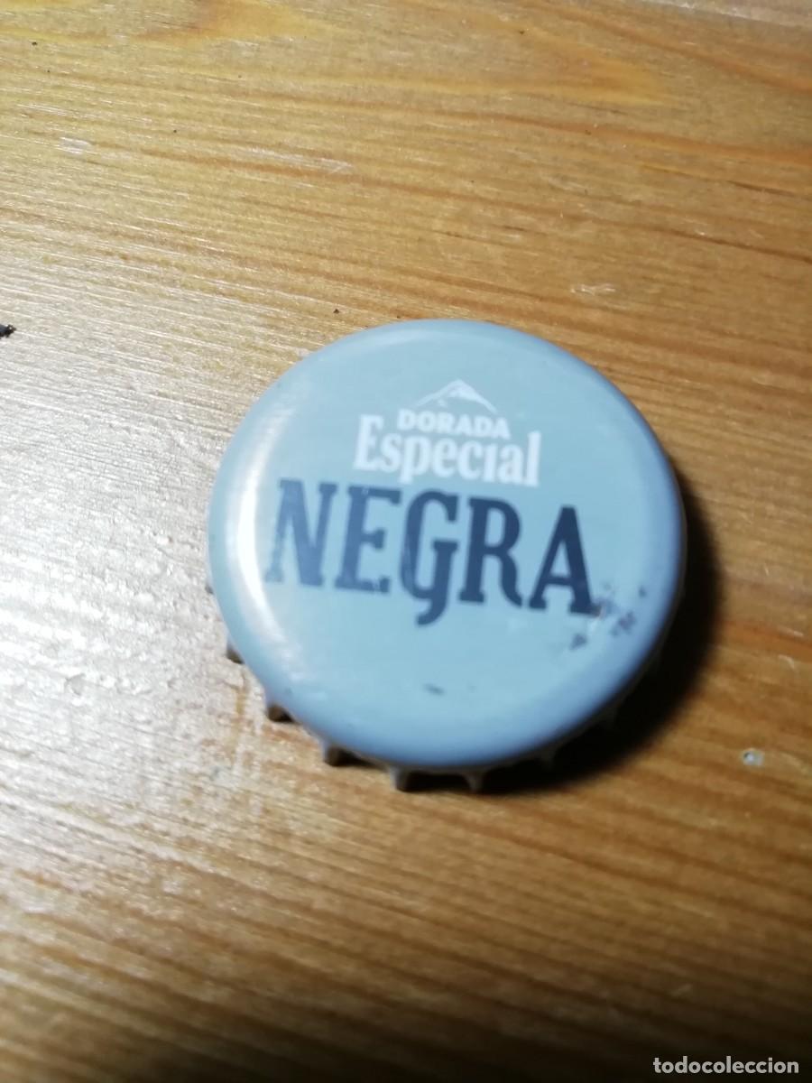 Coleccionismo de cervezas: CHAPA DORADA ESPECIAL NEGRA. - Foto 1