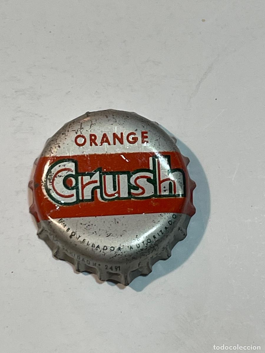 Coleccionismo de cervezas: (N) Chapa Corona - Crush Orange