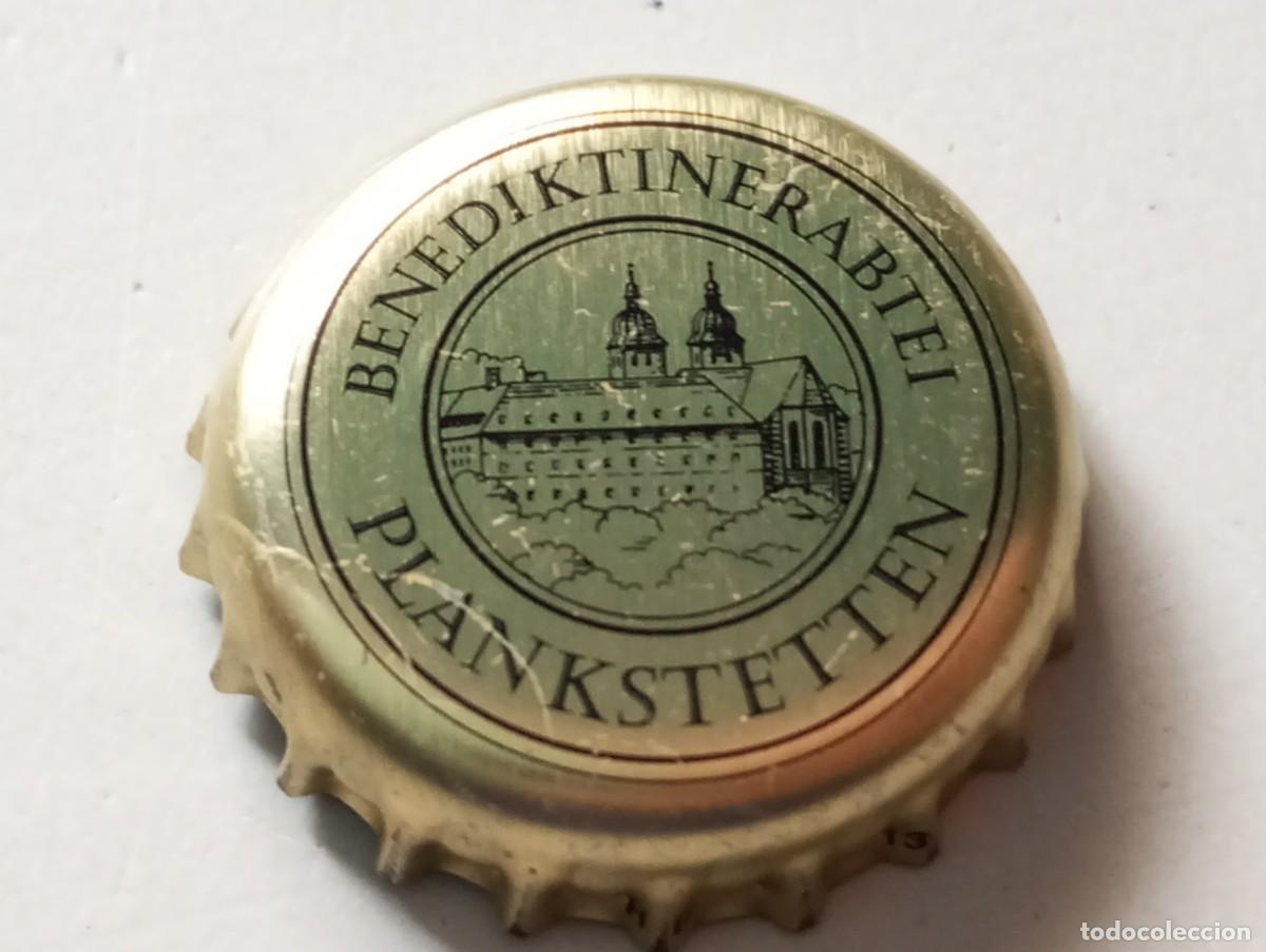 Sammeln von Brauereiartikeln: Chapa tap&oacute;n corona de la cerveza alemana BENEDIKTINERABTEI PLANKSTETTEN