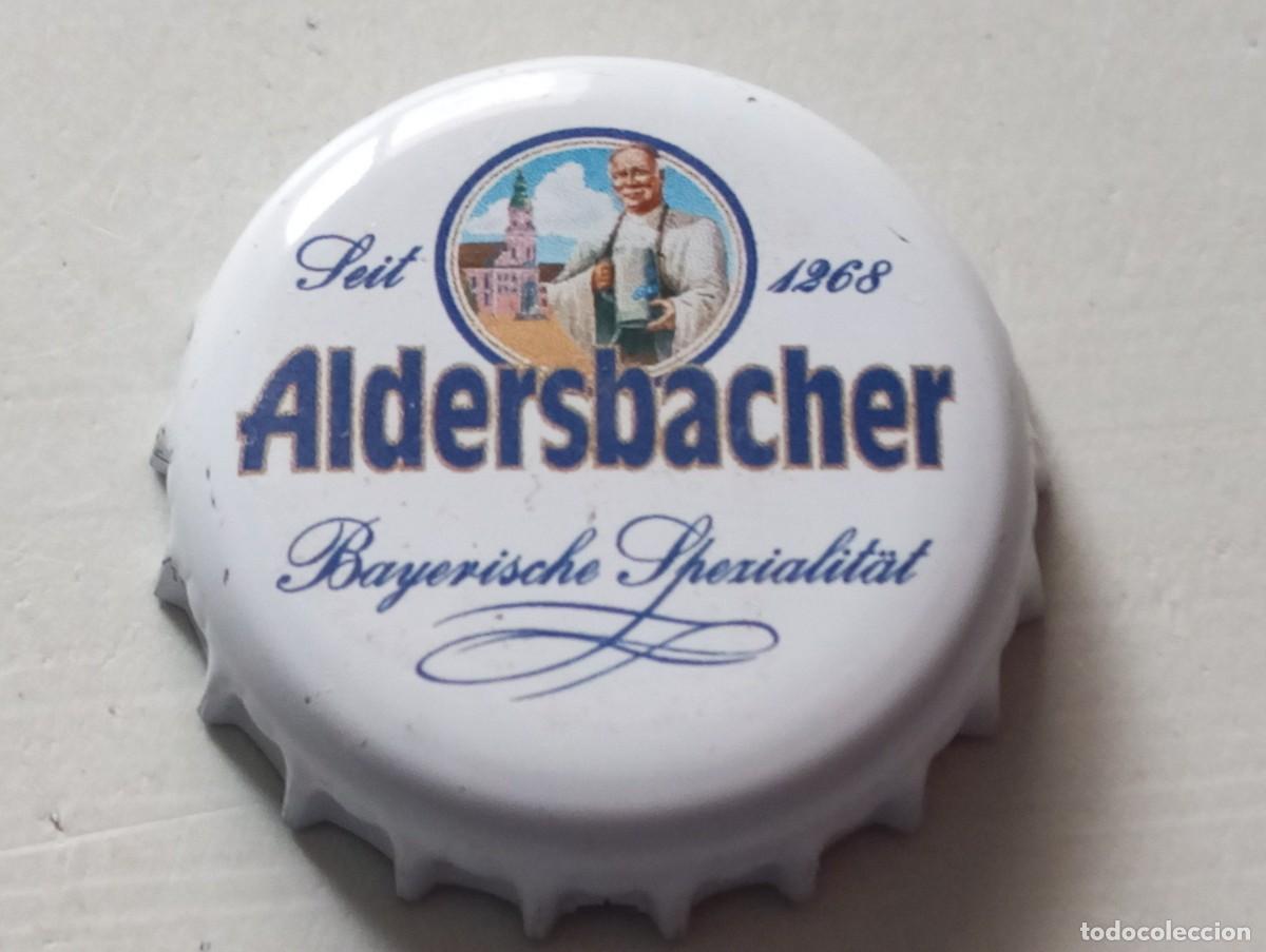 Collectable Beer: Chapa tap&oacute;n corona de la cerveza alemana ALDERSBACHER SEIT 1268 BAYERISCHE SPEZIALIT&Auml;T