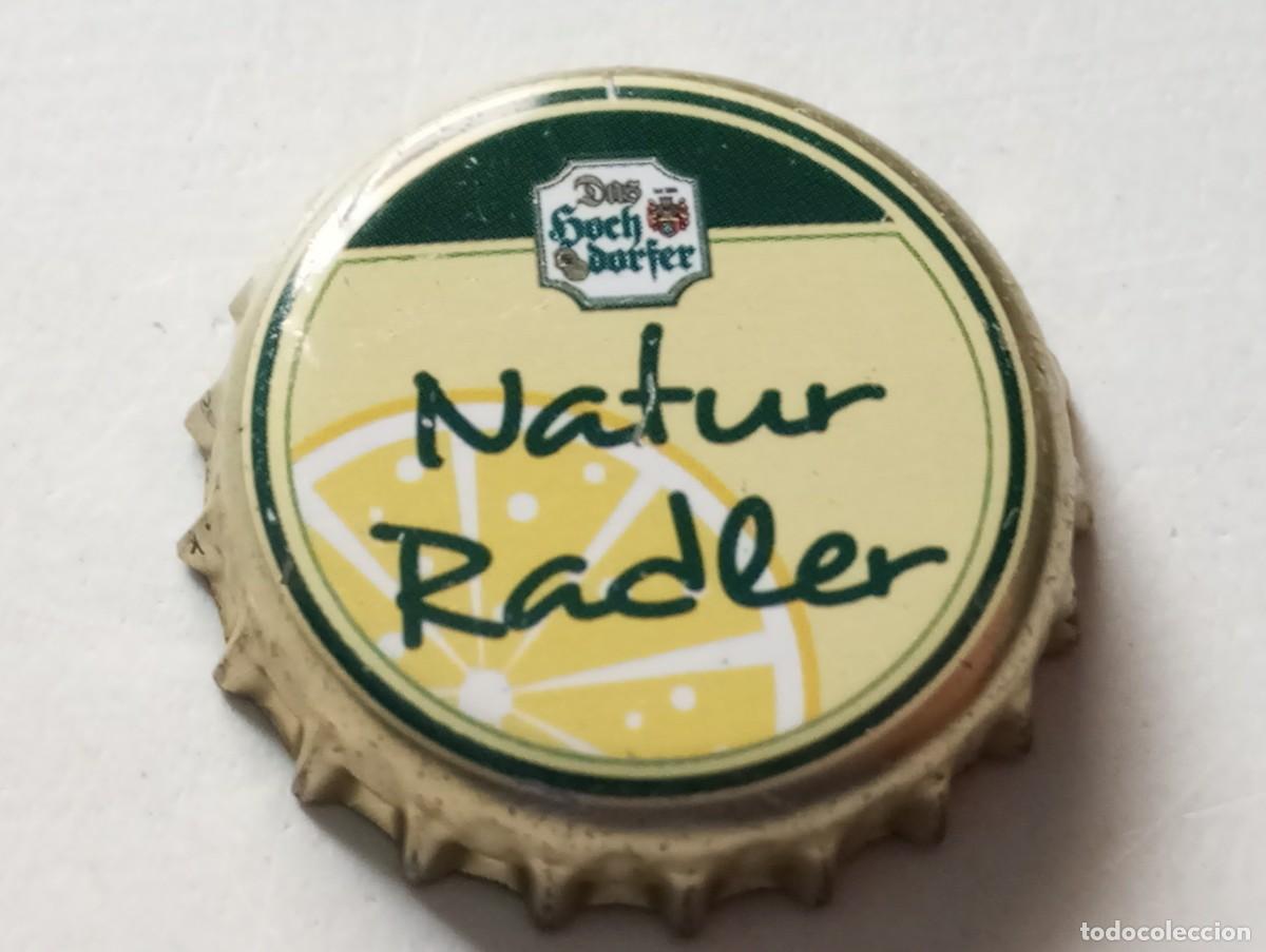 Collezionismo di birre: Chapa tap&oacute;n corona de la cerveza alemana HOCHDORFER NATUR RADLER