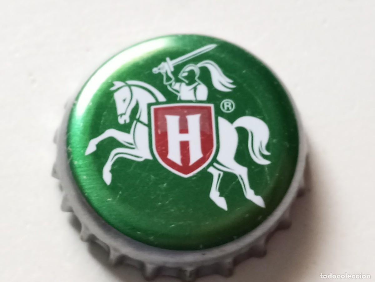 Coleccionismo de cervezas: Chapa tap&oacute;n corona de la cerveza alemana HOLSTEN
