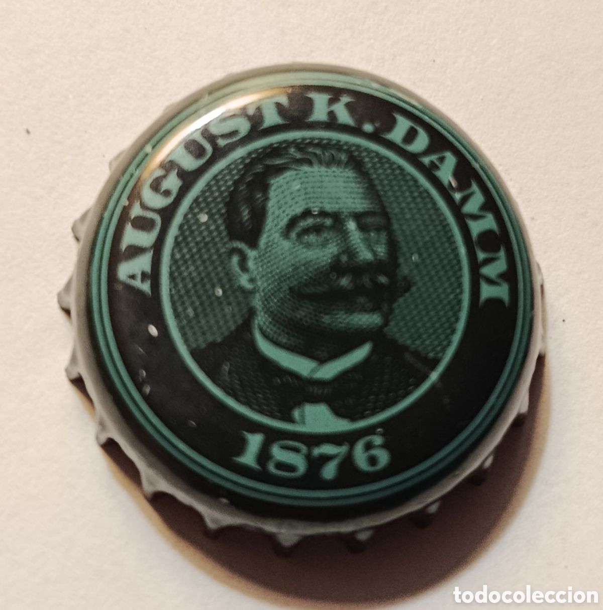 Coleccionismo de cervezas: CHAPA DE CERVEZA DAMM - Foto 1