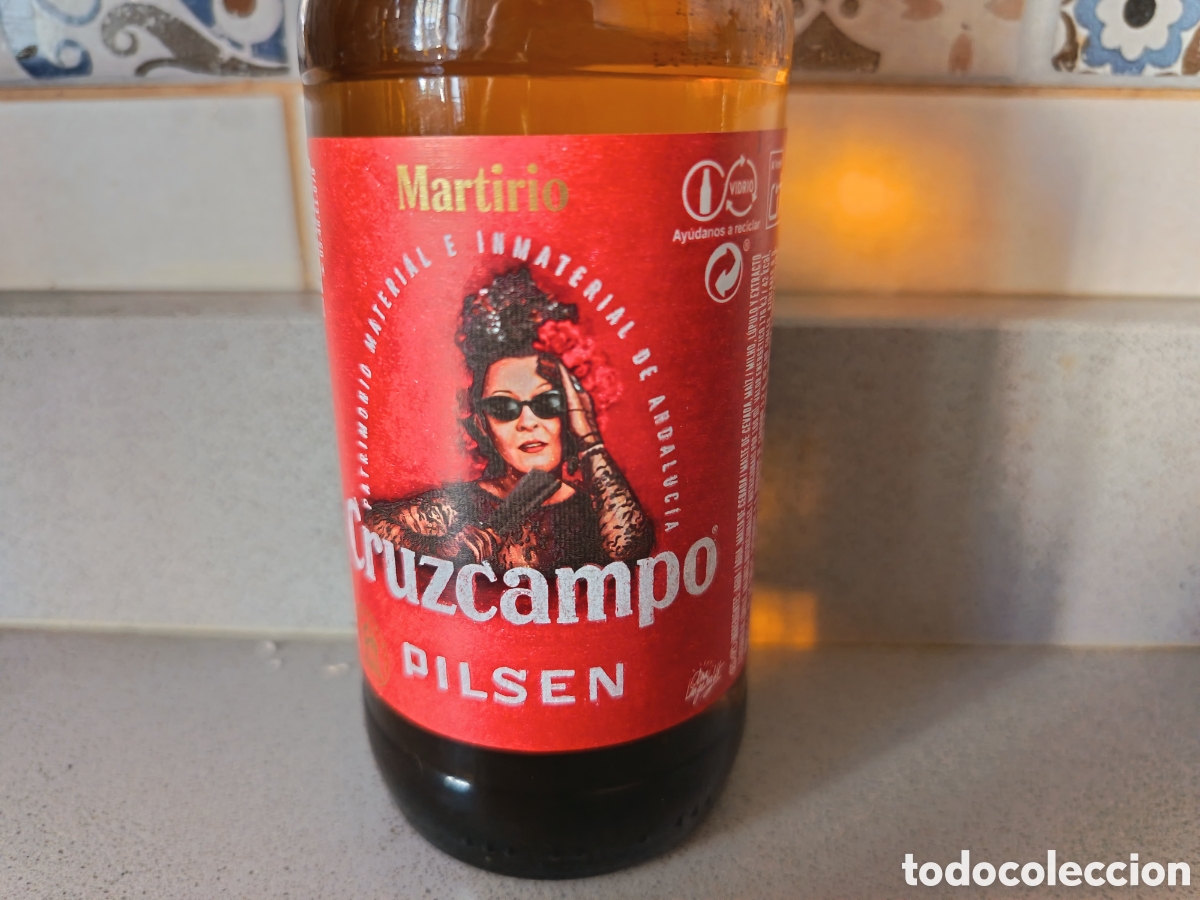 Coleccionismo de cervezas: Botell&iacute;n Cruzcampo Edici&oacute;n Limitada - Foto 4