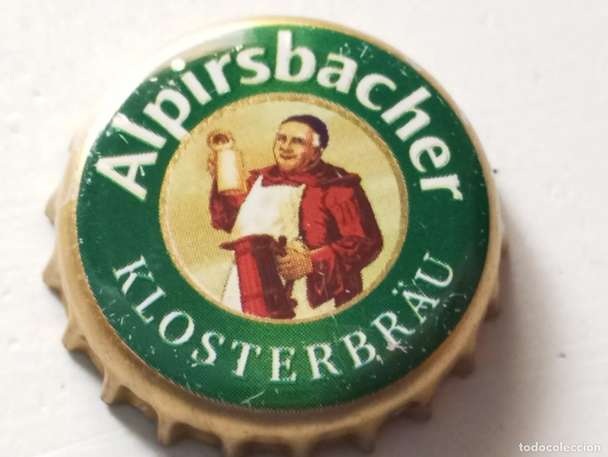 Collectionnisme de bi&egrave;res: Chapa tap&oacute;n corona de la cerveza alemana ALPIRSBACHER KLOSTERBR&Auml;U