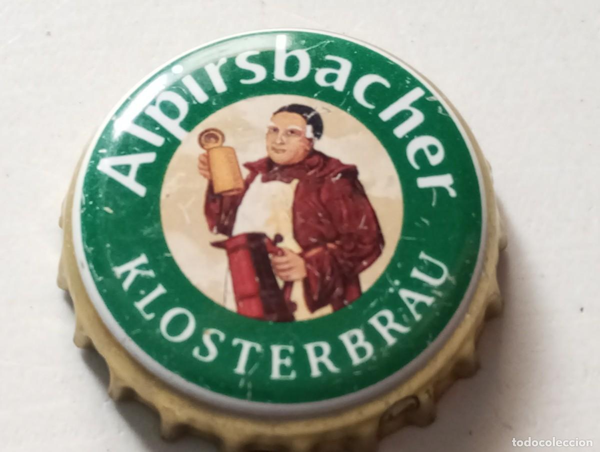 Collectionnisme de bi&egrave;res: Chapa tap&oacute;n corona de la cerveza alemana ALPIRSBACHER KLOSTERBR&Auml;U