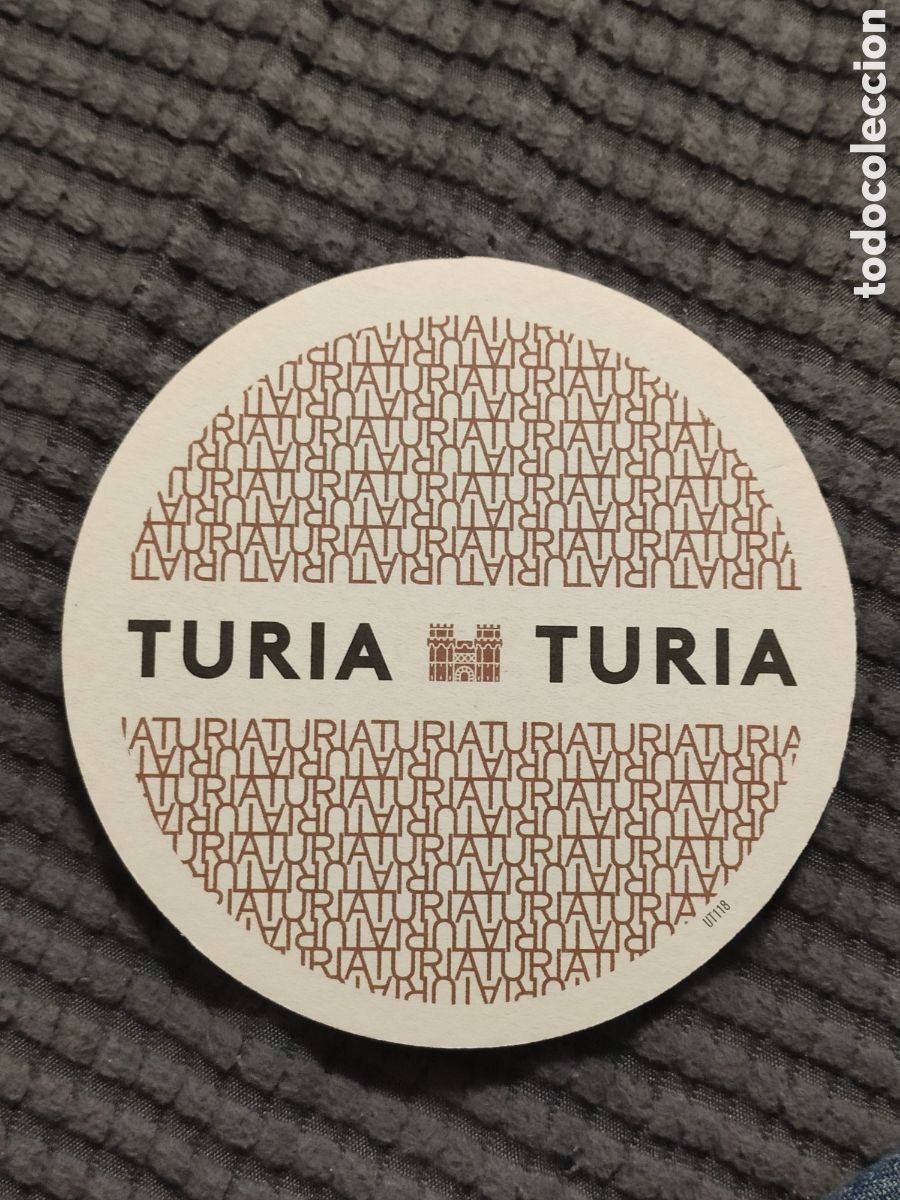 Collectionnisme de bi&egrave;res: POSAVASO NUEVO DE CERVEZA TURIA