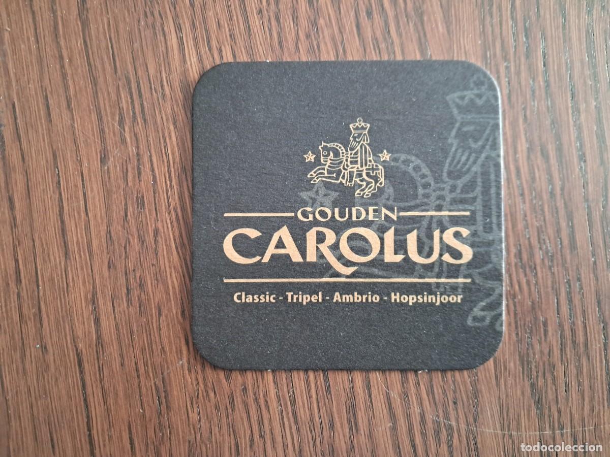 Collectionnisme de bi&egrave;res: Posavasos de cerveza belga, Gouden Carolus.