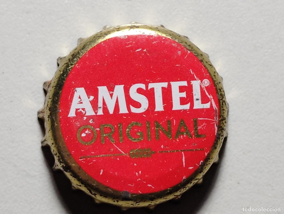 Sammeln von Brauereiartikeln: TAPON CORONA CERVEZA ESPA&Ntilde;A AMSTEL (cp) 05.36.25.716. USADO