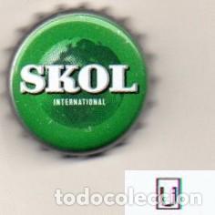 Sammeln von Brauereiartikeln: chapa - cerveza - ESPA&Ntilde;A - Skol