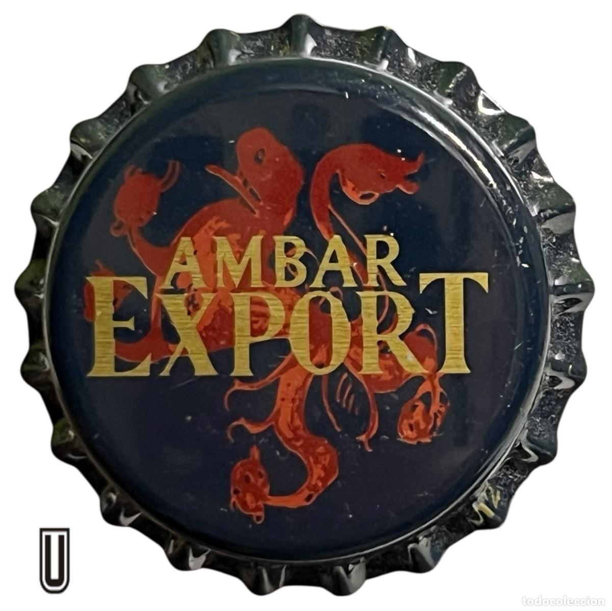 Coleccionismo de cervezas: TAPON CORONA CHAPA BEER BOTTLE CAP KRONKORKEN TAPPI CAPSULE CERVEZA AMBAR EXPORT