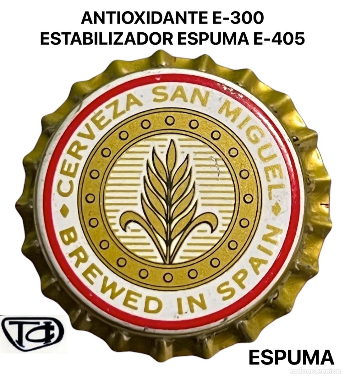 Colecionismo de cervejas: TAPON CORONA CHAPA BEER BOTTLE CAP KRONKORKEN CAPSULE TAPPI CERVEZA SAN MIGUEL