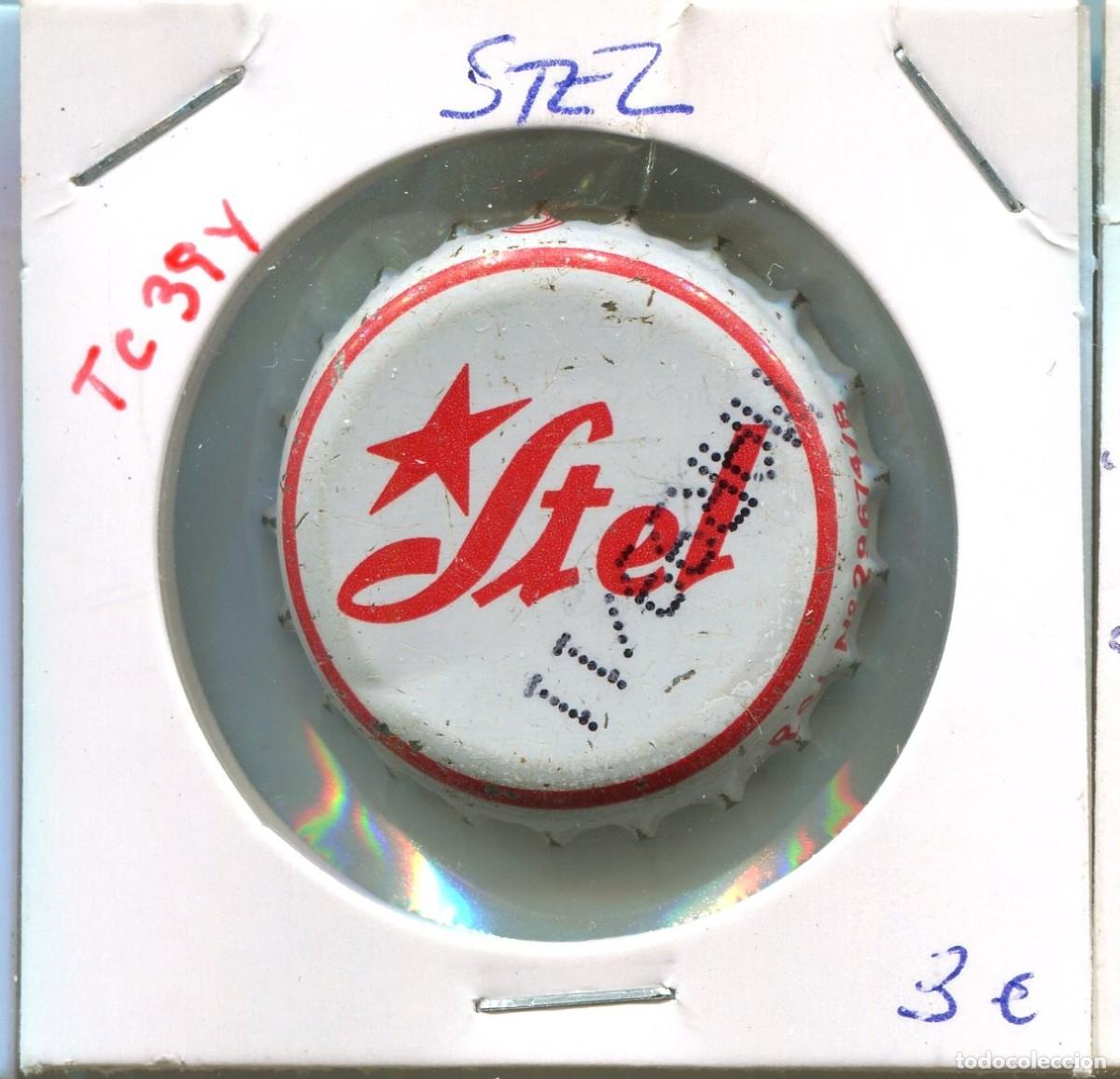 Collectionnisme de bi&egrave;res: TAPON CORONA STEL ( TC394 )