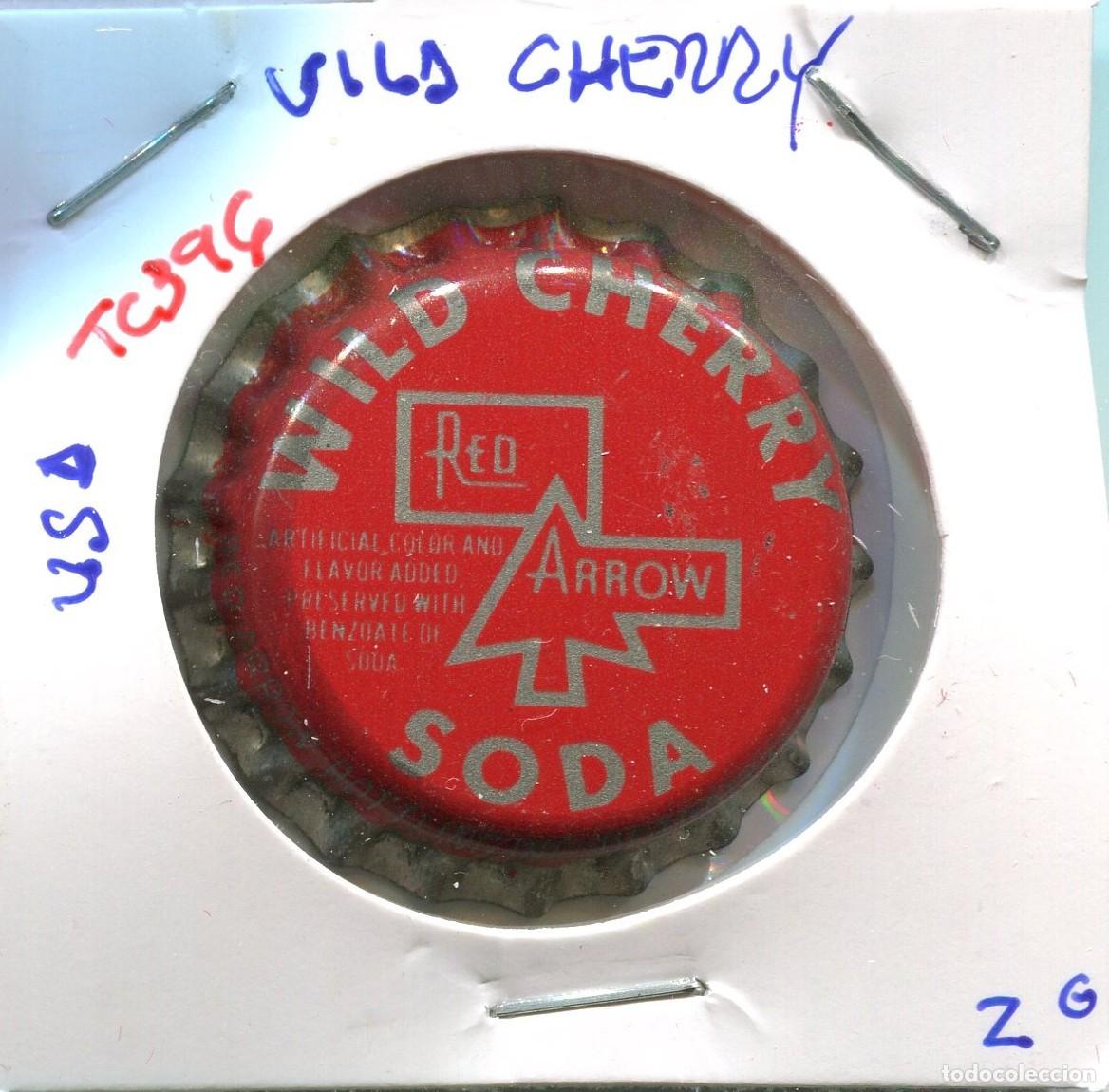 Collectionnisme de bi&egrave;res: TAPON CORONA WILD CHERRY ( TC396 )