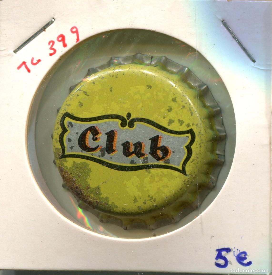 Collectionnisme de bi&egrave;res: TAPON CORONA CLUB ( TC399 )