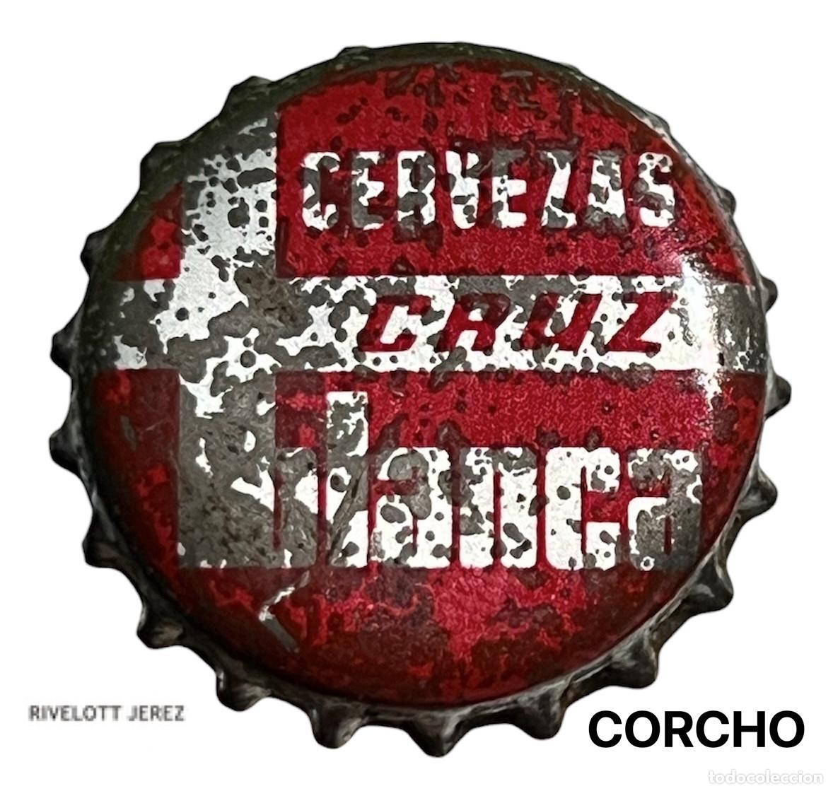 Collectionnisme de bi&egrave;res: TAPON CORONA CHAPA BEER BOTTLE CAP KRONKORKEN CAPSULE TAPPI CERVEZA CRUZ BLANCA