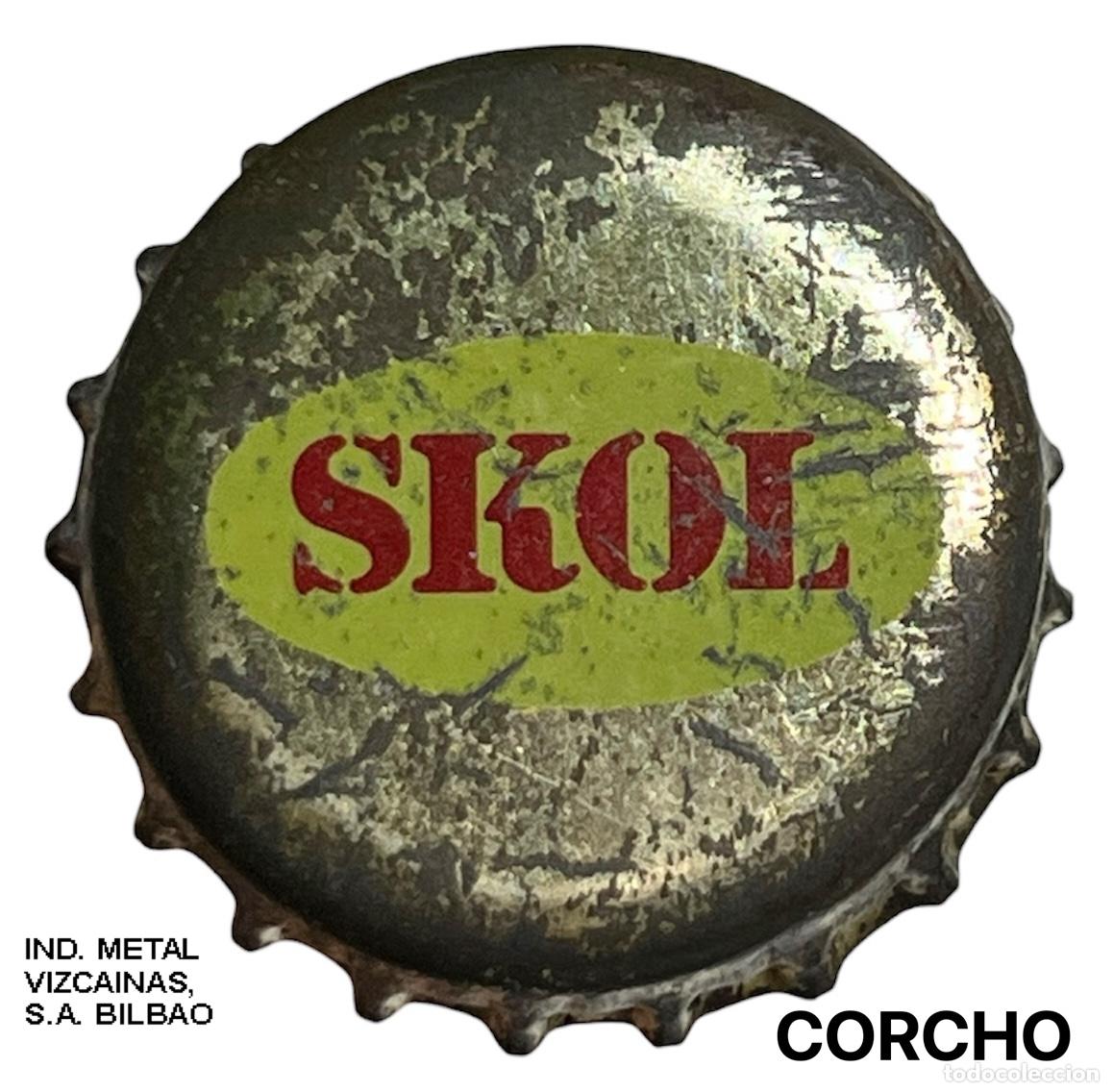 Collezionismo di birre: TAPON CORONA CHAPA BEER BOTTLE CAP KRONKORKEN CAPSULE TAPPI CERVEZA SKOL