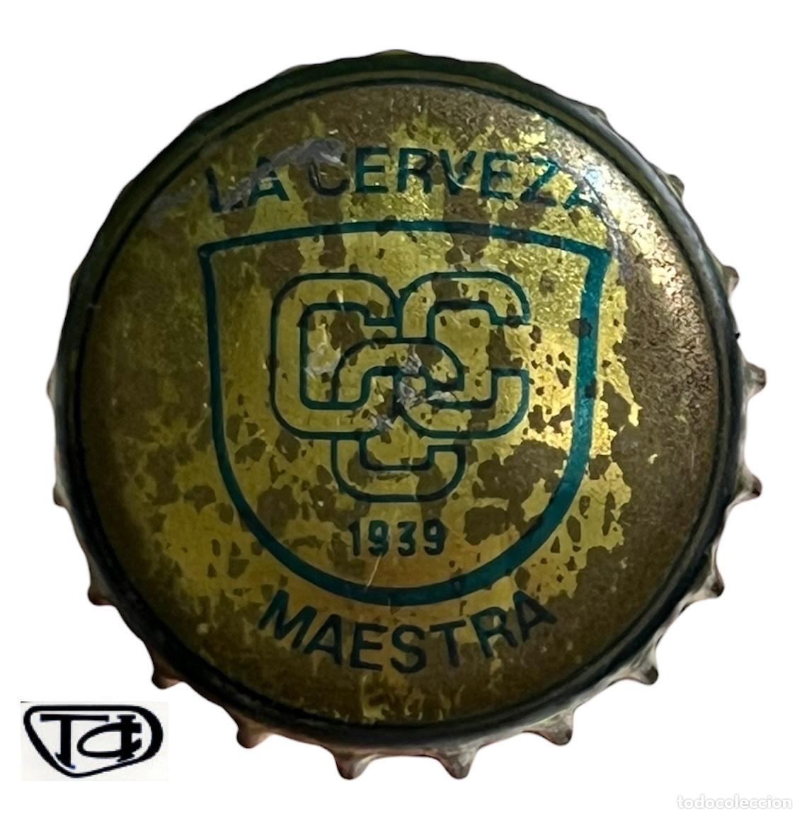 Collezionismo di birre: TAPON CORONA CHAPA BEER BOTTLE CAP KRONKORKEN TAPPI CAPSULE COMPA&Ntilde;IA CERVECERA CANARIAS