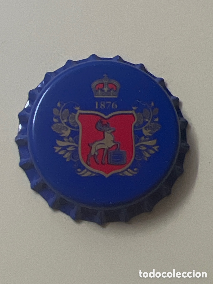 Colecionismo de cervejas: E743. Chapa cerveza - Bielorrusia - 1876