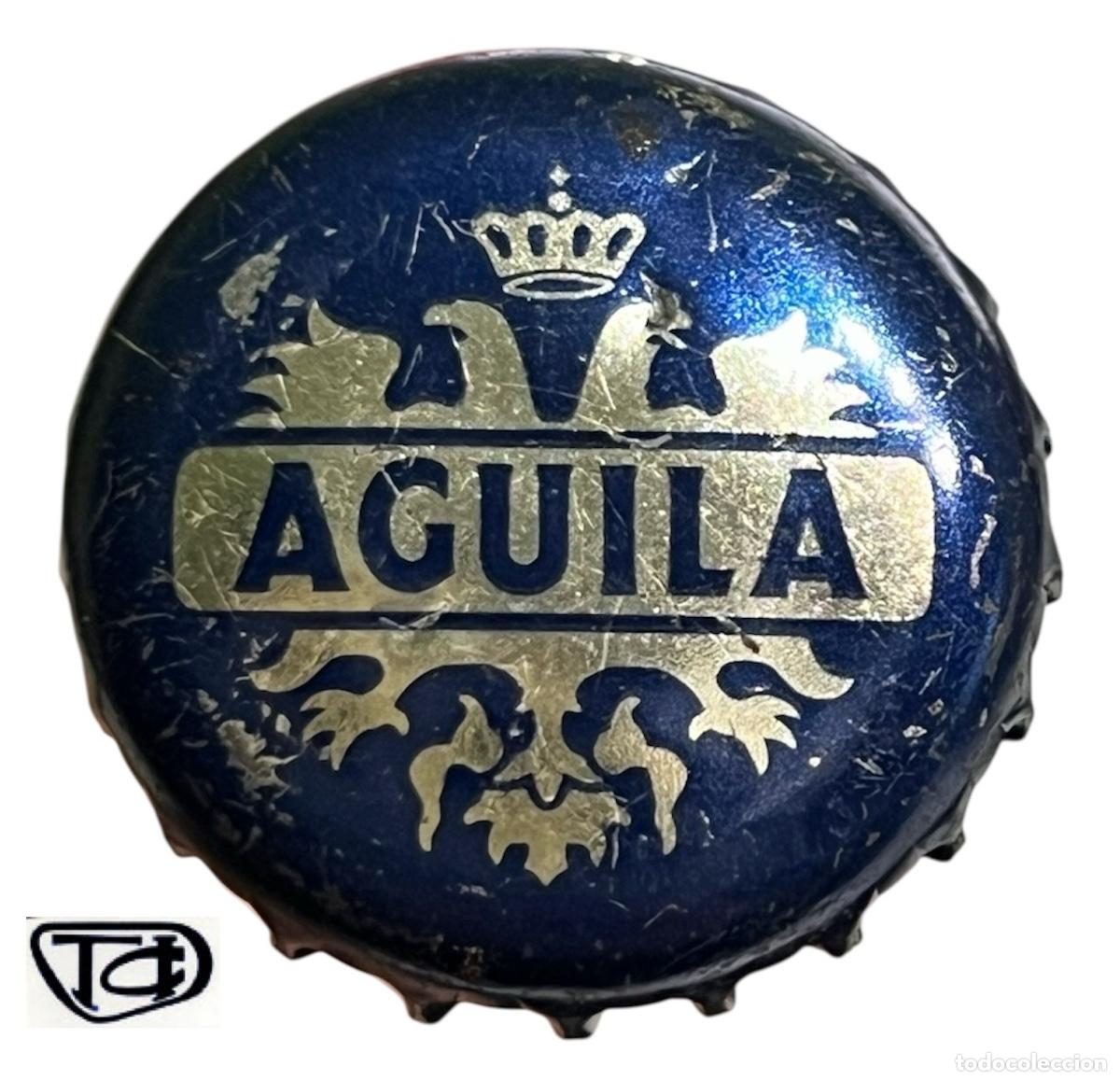 Coleccionismo de cervezas: TAPON CORONA CHAPA BEER BOTTLE CAP KRONKORKEN CAPSULE TAPPI CERVEZA AGUILA