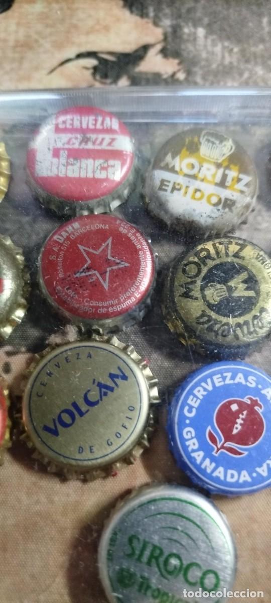 Coleccionismo de cervezas: LOTE CHAPAS ANTIGUAS - Foto 4