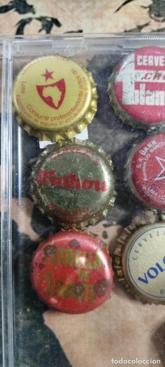 Coleccionismo de cervezas: LOTE CHAPAS ANTIGUAS - Foto 6