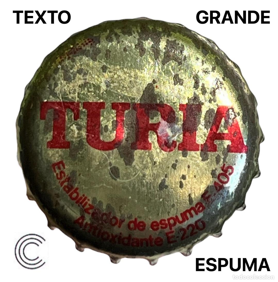 Collezionismo di birre: TAPON CORONA CHAPA BEER BOTTLE CAP KRONKORKEN TAPPI CAPSULE CERVEZA EL TURIA